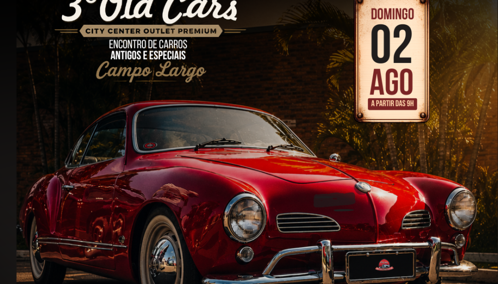 3º Old Cars City Center Campo Largo